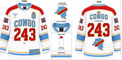 Congo oversized hockey jersey