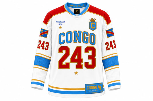 Congo oversized hockey jersey