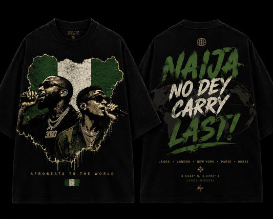 Naija oversized T (Black)